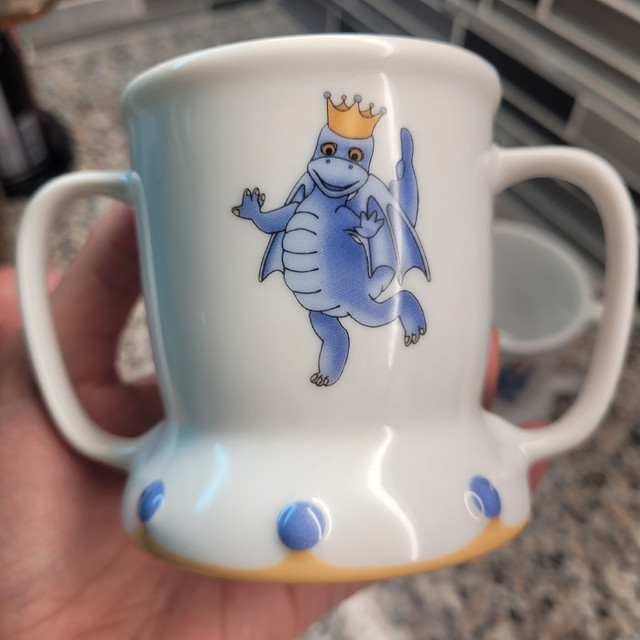 Lot of 2 IKEA Smaskig Double Handled Dragon Cup in Arts & Collectibles in City of Toronto - Image 3