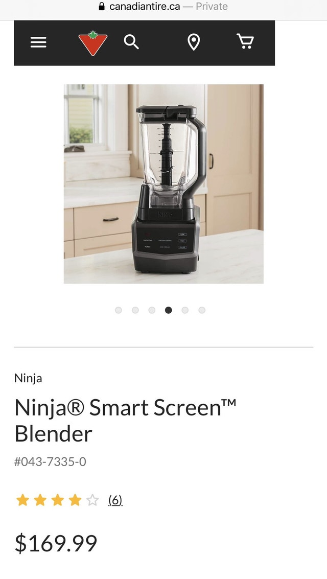 *PRICE DROP* Touchscreen Ninja 1000W Professional Blender Processors