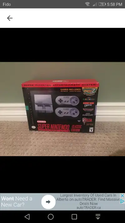 SNES CLASSIC MINI (SUPER NINTENDO CLASSIC) Lots Of Games Added, View more
