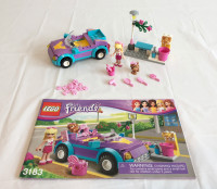 LEGO / FRIENDS / STEPHANIE'S COOL CONVERTIBLE / (100% COMPLETE)