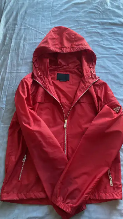 Prada Veste Rouge Windbreaker, View more
