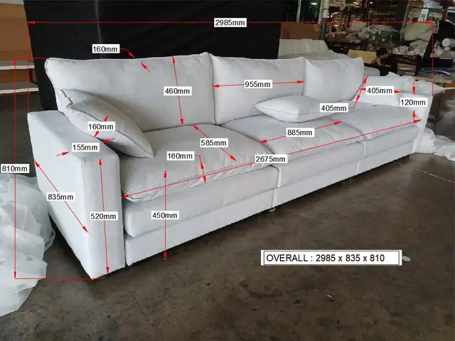 Designer Sofa | 1 Year Manufacturer's Warranty | Delivery OR Pic in Couches & Futons in Vancouver - Image 4