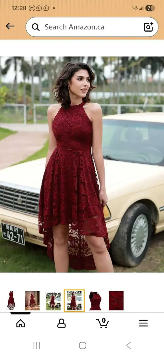 New Prom Dress with Tag  in Women's - Dresses & Skirts in Kitchener / Waterloo - Image 2