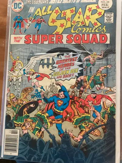 ALL-STAR COMICS #64 Justice Society Power Girl,  Wally Wood Art, View more