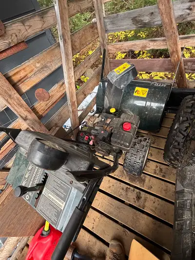 MTD snowblower (needs worm gear replaced), View more