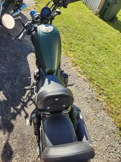 One female owner owned. Selling as moving to bigger bike. Like new condition. Stored inside during w...