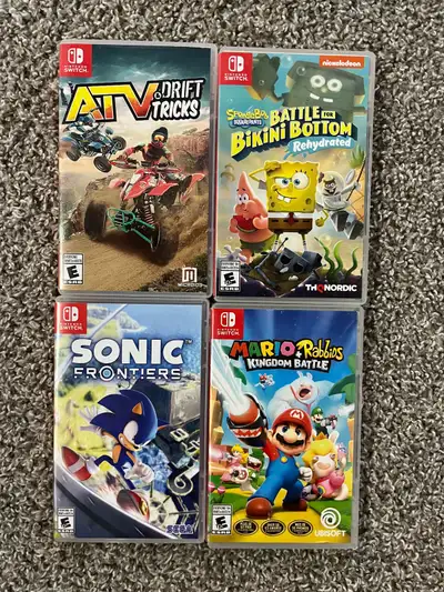 Nintendo Switch games, View more
