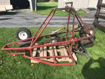 Karts: 2 Sidewinder Plus off-road karts in different stages of construction. Unhappily, I don't have...