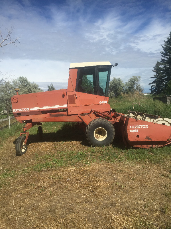 Swather Hesston 6450 | Farming Equipment | Medicine Hat | Kijiji