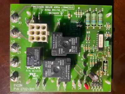 ICM 1015 Evcon 2702-300 Furnace Control Board, View more