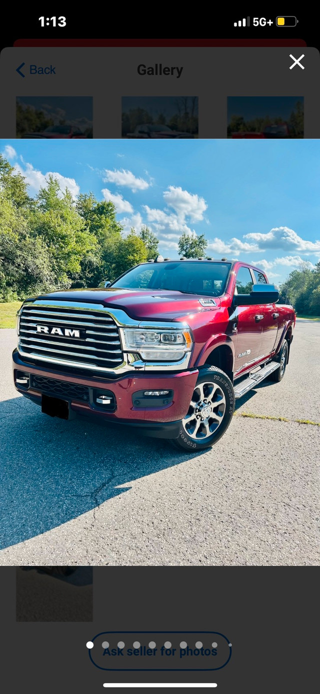 2022 Ram 2500 limited Longhorn Low km in Cars & Trucks in City of Toronto