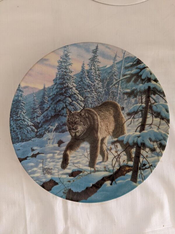 Vintage Collector Plates Lee Cable Great Cats of the Americas x6 in Arts & Collectibles in Oakville / Halton Region - Image 2