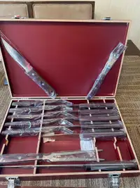 NEW Steak knife setting kit 
