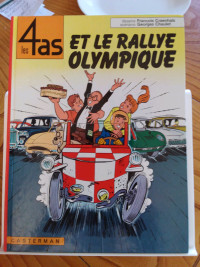 LES 4 AS ET LE RALLYE OLYMPIQUE  #8 ......... 1976