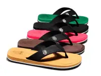 Men Flip Flops High Quality Beach Sandals Anti-Slip