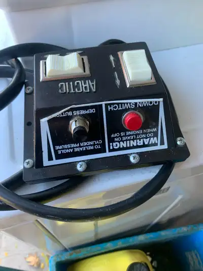 snow plow control, View more