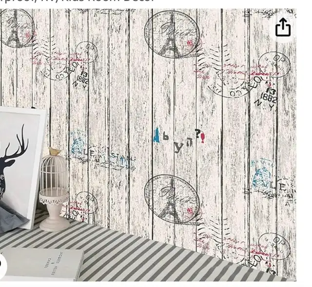 Vintage style peel & stick wallpaper rolls, 2 patterns in Home Décor & Accents in Hamilton - Image 4
