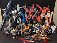 Gundam Built MG and SD Lot