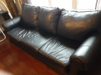 Black sofa