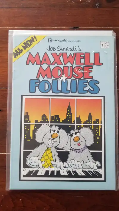Maxwell Mouse Follies - first issue - issue 1 - 1986, View more