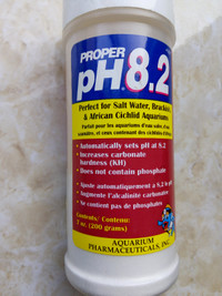 Proper pH8.2 for fish aquarium