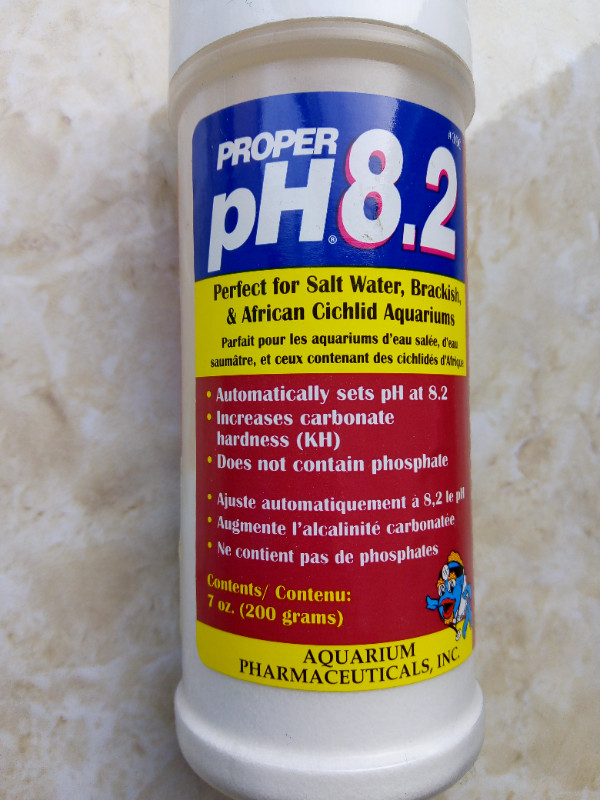 Proper pH8.2 for fish aquarium in Accessories in Windsor Region