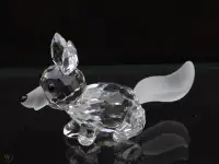 SWAROVSKI Crystal Figurine ~ MINI RUNNING FOX ~
