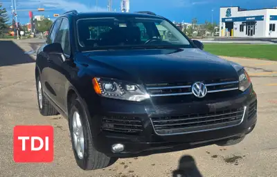 Selling my Touareg TDI, owned for a bit over two years. Active Clean abstract Alberta registration T...