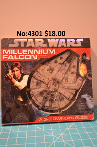 Star Wars Millemium Falcon livre 3 D