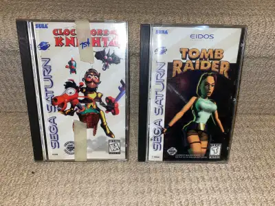 Sega Saturn game lot, View more