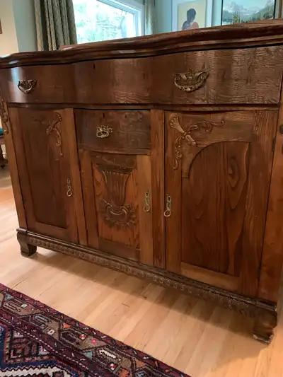 antique buffet, View more