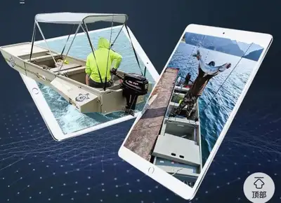 A Stackable and Portable Rigid structure PPR material fishing boat. Ideal for two people and can be...