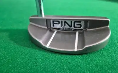 PING Piper r/h putter with fat Super Stroke grip, View more