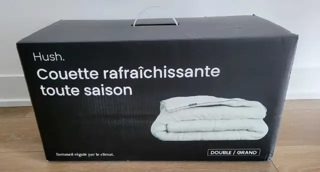 Hush All Season Reversible Duvet (Queen, White) - Brand New in Bedding in Ottawa - Image 4