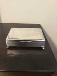 Silver Plated Jewelry Box