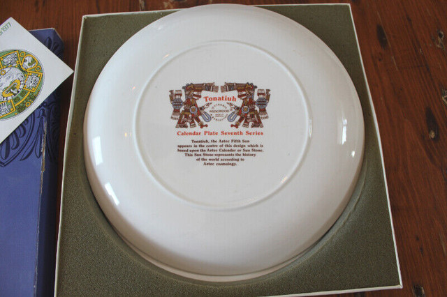 Wedgwood Calendar Plate For 1977 - Aztec Calendar in Arts & Collectibles in London - Image 3