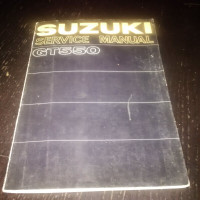 1976 SUZUKI GT550 SERVICE MANUAL