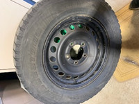 275/65/18 Bridgestone blizzak winter tires with rims
