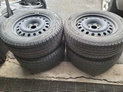 Winter tires and rims no cracks and rims used for 1/2 a season last winter 225-65-17 $500 obo . Two...