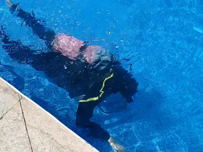 Repaired Pool Vinyl Liner for Sale. Professional at finding leaks and holes for repairing vinyl. Im...