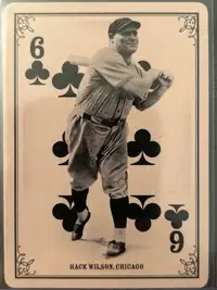 Hack Wilson and Frank Chance Golden Age Cards