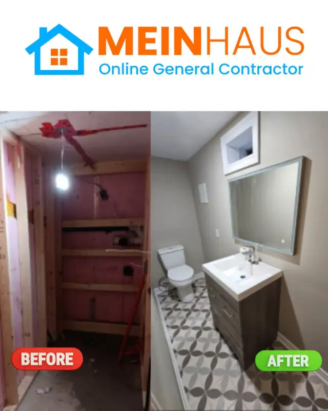 $4999 NEW FULL WASHROOMS/BATHROOMS RENOVATIONS! in Renovations, General Contracting & Handyman in Oakville / Halton Region - Image 10