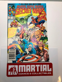 Marvel Super Heroes Secret Wars #1 comic approx. 7.5 NEWSSTAND
