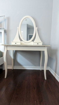Ikea Hemnes dressing table with mirror 