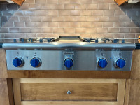 Thermador 4 burner gas range cooktop 