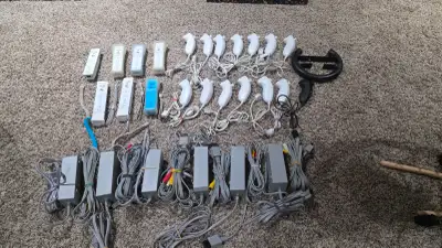 Nintendo Wii consoles and accessories, View more