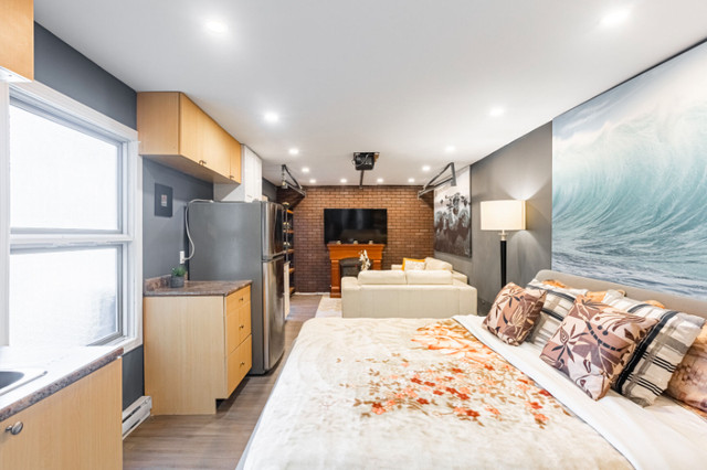Studio airbnb à mascouche 100$/jour CITQ 309409 dans Locations temporaires  à Laval/Rive Nord - Image 4