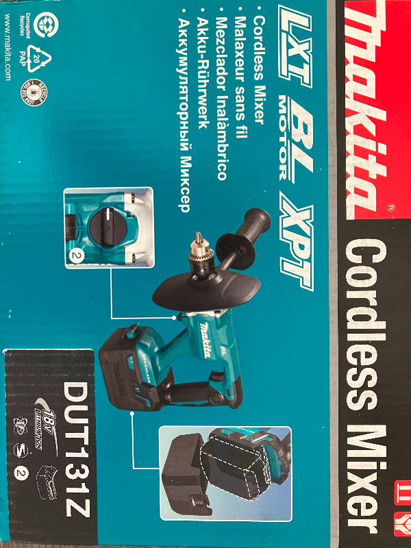Makita DUT131Z Brushless Cordless Mixer. | Power Tools | Mississauga / Peel  Region | Kijiji