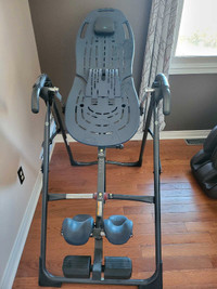 Inversion table by teeter