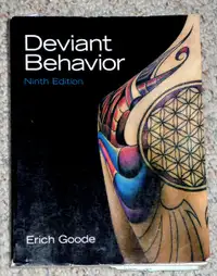 book: Deviant Behaviour : Softcover,Excellent Condition